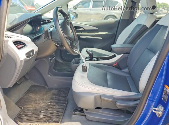 1G1FZ6S06L4144545 2020 CHEVROLET BOLT Blue Вид салону спереду