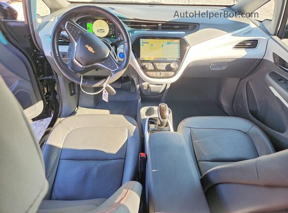 1G1FZ6S07K4135528 2019 CHEVROLET BOLT Black Dashboard view