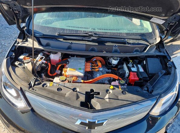1G1FZ6S07K4135528 2019 CHEVROLET BOLT Black Rear interior view