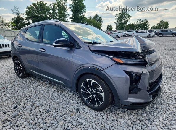 1G1FZ6S07N4133699 2022 CHEVROLET BOLT Gray Առջևի աջ