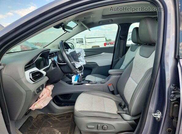 1G1FZ6S07N4133699 2022 CHEVROLET BOLT Gray Սալոնի դիմացի տեսք