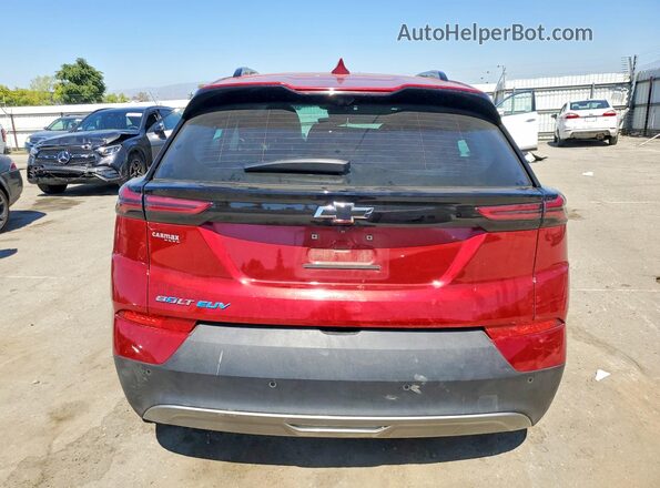 1G1FZ6S07P4181366 2023 CHEVROLET BOLT Red უკანა ხედი