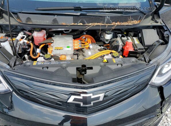 1G1FZ6S08L4140626 2020 CHEVROLET BOLT Black Widok wnętrza z tyłu
