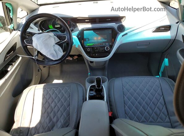 1G1FZ6S09L4135872 2020 CHEVROLET BOLT Gray წინა პანელის ხედი
