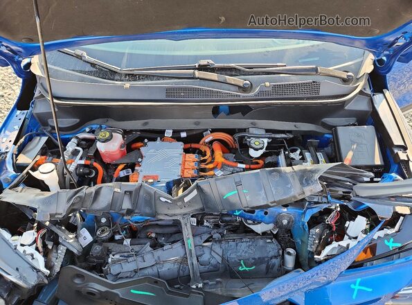 1G1FZ6S09P4102683 2023 CHEVROLET BOLT Blue Вид підкапотного простору