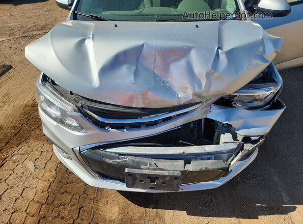 1G1JA5SH3H4153325 2017 CHEVROLET SONIC Silver Սալոնի հետևի տեսք