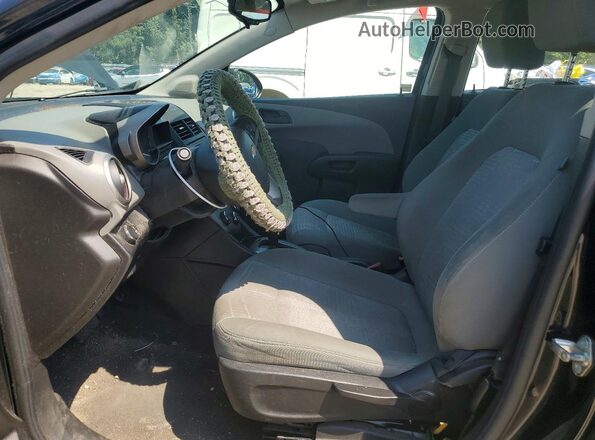 1G1JA5SH8G4163766 2016 CHEVROLET SONIC Black Vista interior delantera