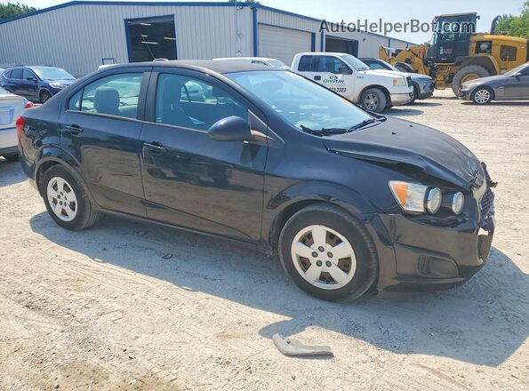 1G1JA5SH8G4163766 2016 CHEVROLET SONIC Black Delantero derecho