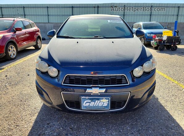 1G1JA5SH9G4124345 2016 CHEVROLET SONIC Черный Вид спереди