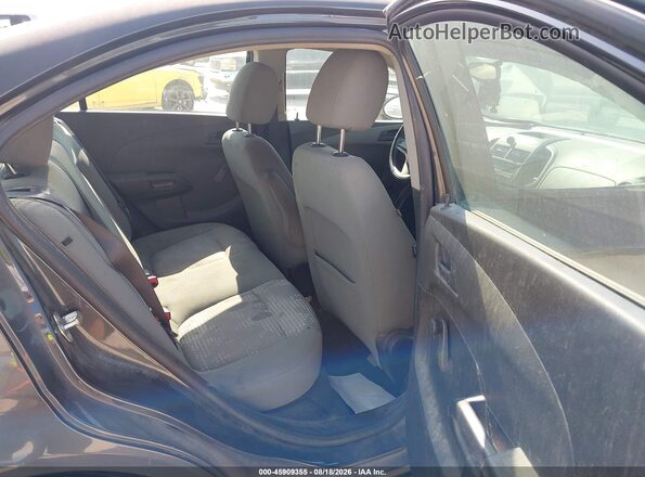 1G1JA5SH9G4126113 2016 CHEVROLET SONIC Gray VIN sticker view