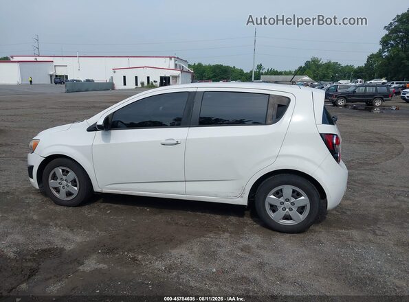 1G1JA6SH7G418519  2016 CHEVROLET SONIC White Vista interior de 360 grados