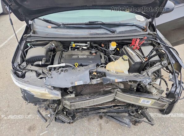 1G1JB5SG5H4157123 2017 CHEVROLET SONIC Black უკანა სალონის ხედი