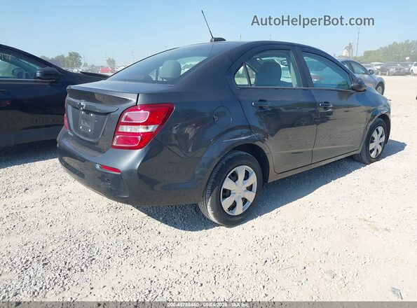 1G1JB5SH0H4146281 2017 CHEVROLET SONIC Gray Trasero derecho