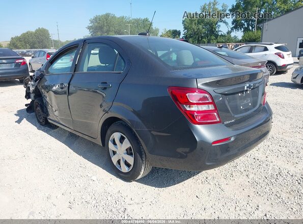 1G1JB5SH0H4146281 2017 CHEVROLET SONIC Gray Trasero izquierdo