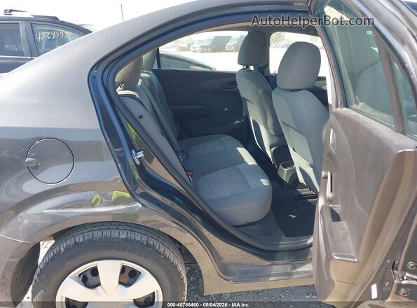 1G1JB5SH0H4146281 2017 CHEVROLET SONIC Gray Vista de la etiqueta del VIN