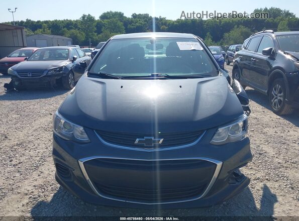 1G1JB5SH0H4146281 2017 CHEVROLET SONIC Gray Vista interior trasera
