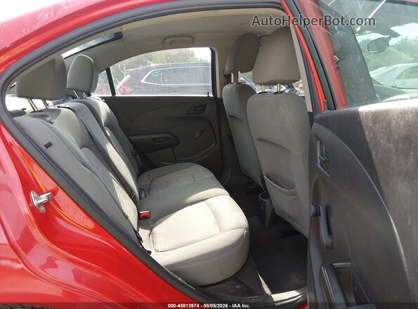 1G1JB5SH0H4166501 2017 CHEVROLET SONIC Красный Вид наклейки с VIN-кодом