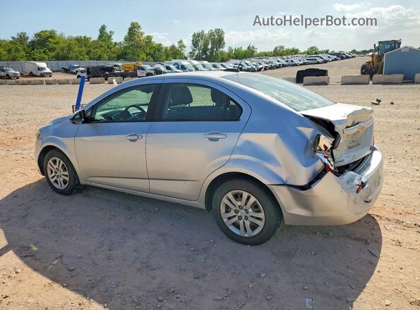 1G1JB5SH2H4142636 2017 CHEVROLET SONIC Серебряный Задняя левая четверть
