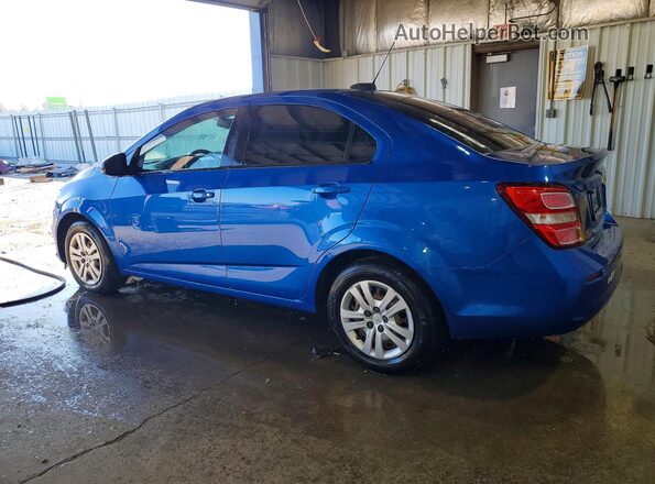 1G1JB5SH2H4151899 2017 CHEVROLET SONIC Blue Հետևի ձախ