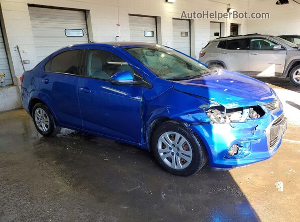 1G1JB5SH2H4151899 2017 CHEVROLET SONIC Blue Առջևի աջ