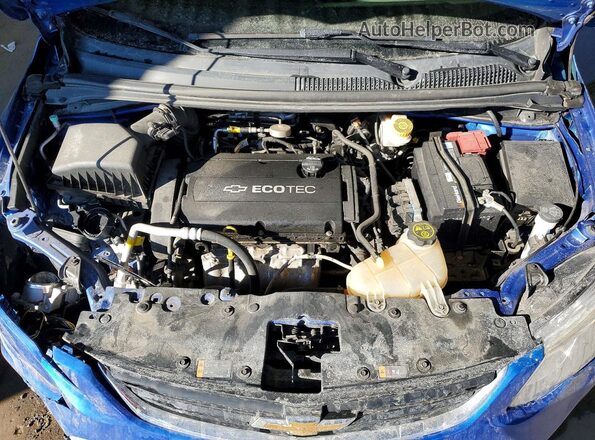 1G1JB5SH2H4151899 2017 CHEVROLET SONIC Blue Սալոնի հետևի տեսք