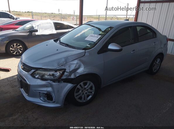 1G1JB5SH2H4156715 2017 CHEVROLET SONIC Light Blue Передня ліва чверть