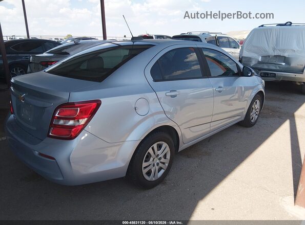 1G1JB5SH2H4156715 2017 CHEVROLET SONIC Light Blue Задня права чверть