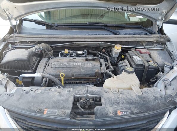 1G1JB5SH2H4156715 2017 CHEVROLET SONIC Light Blue Вид ззаду