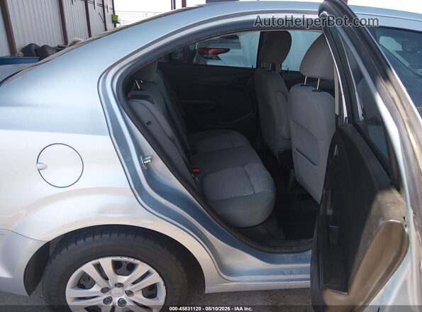 1G1JB5SH2H4156715 2017 CHEVROLET SONIC Light Blue Вид наклейки з VIN-кодом