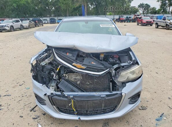 1G1JB5SH4H4113106 2017 CHEVROLET SONIC Silver Front view