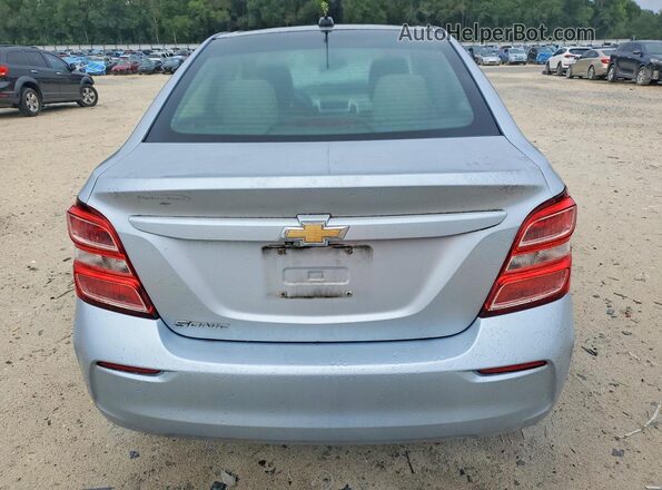 1G1JB5SH4H4113106 2017 CHEVROLET SONIC Silver Rear view