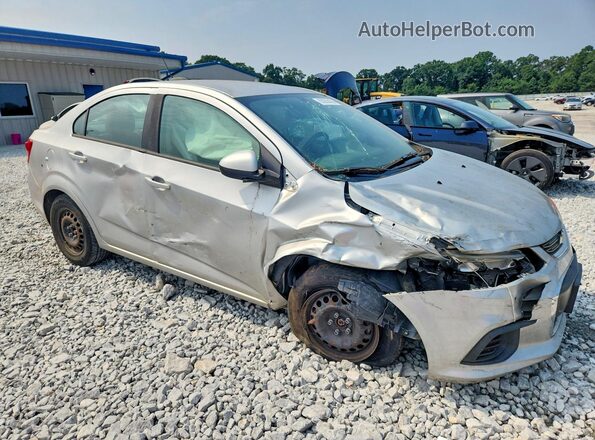 1G1JB5SH4J4108512 2018 CHEVROLET SONIC Silver წინა მარჯვენა