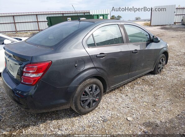 1G1JB5SH5H4143909 2017 CHEVROLET SONIC Black Tył prawy
