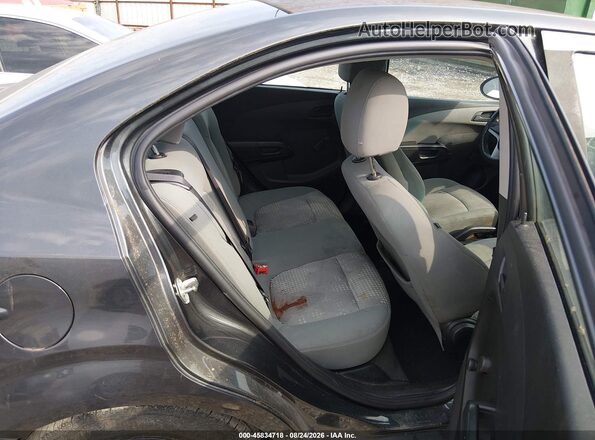 1G1JB5SH5H4143909 2017 CHEVROLET SONIC Black Widok naklejki z numerem VIN