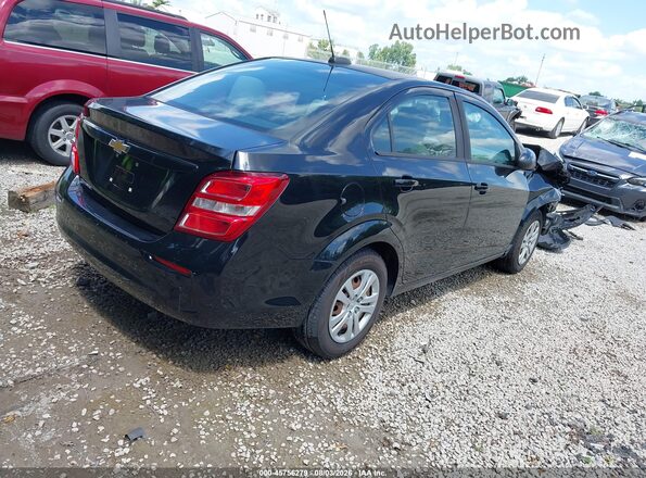 1G1JB5SH5H4148253 2017 CHEVROLET SONIC Black Tył prawy
