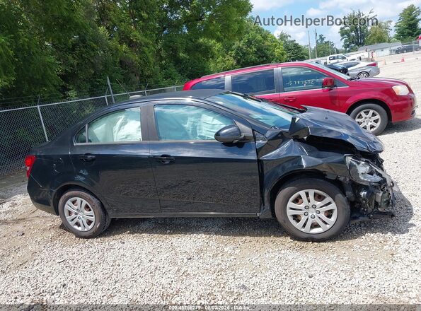 1G1JB5SH5H4148253 2017 CHEVROLET SONIC Black Widok wnętrza 360 stopni