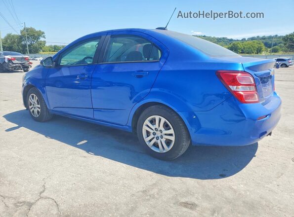 1G1JB5SH5H4175842 2017 CHEVROLET SONIC Blue Widok z przodu