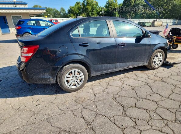 1G1JB5SH8H4142365 2017 CHEVROLET SONIC Черный Задняя правая четверть