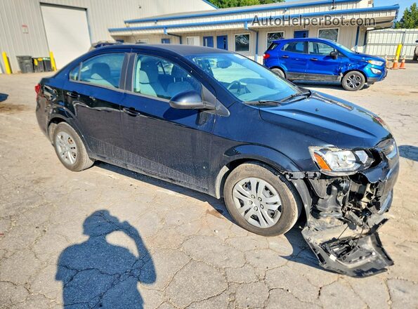 1G1JB5SH8H4142365 2017 CHEVROLET SONIC Черный Передняя правая четверть