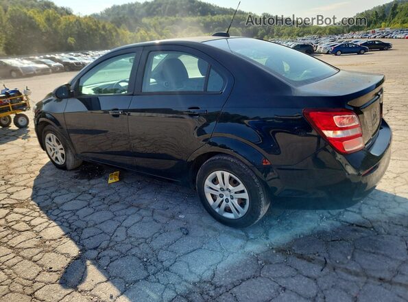 1G1JB5SH8H4142365 2017 CHEVROLET SONIC Черный Задняя левая четверть