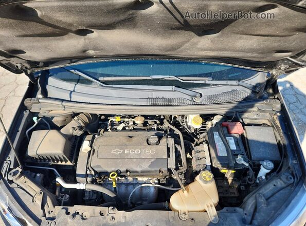 1G1JB5SH8H4142365 2017 CHEVROLET SONIC Черный Вид задней части салона