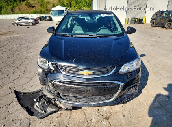 1G1JB5SH8H4142365 2017 CHEVROLET SONIC Черный Вид спереди