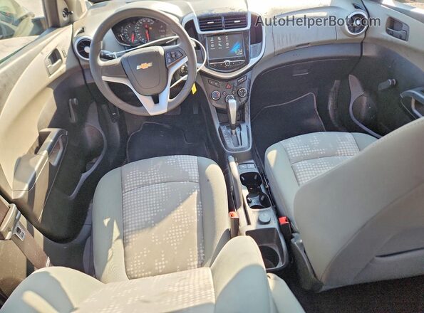 1G1JB5SH8H4142365 2017 CHEVROLET SONIC Черный Вид панели приборов