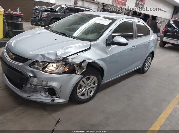 1G1JB5SH8J4106133 2018 CHEVROLET SONIC Blue Przód lewy