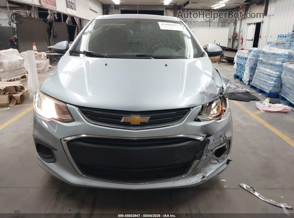 1G1JB5SH8J4106133 2018 CHEVROLET SONIC Blue Widok zestawu wskaźników