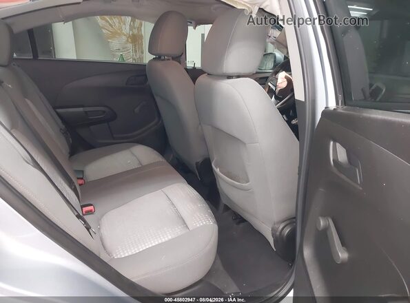 1G1JB5SH8J4106133 2018 CHEVROLET SONIC Blue Widok naklejki z numerem VIN