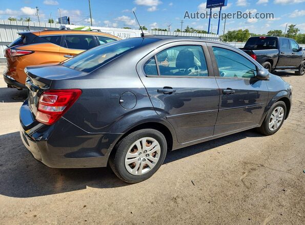 1G1JB5SH9H4145761 2017 CHEVROLET SONIC Gray Widok wnętrza z przodu