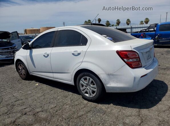 1G1JB5SHXH4123137 2017 CHEVROLET SONIC White Tył lewy