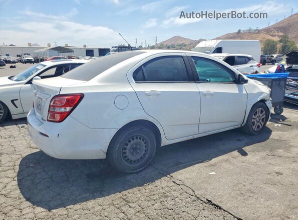 1G1JB5SHXH4123137 2017 CHEVROLET SONIC White Tył prawy