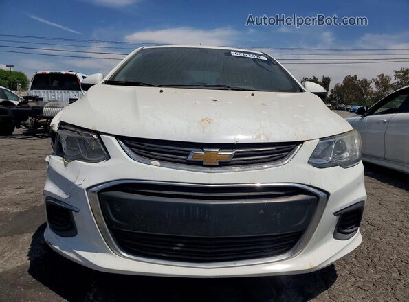 1G1JB5SHXH4123137 2017 CHEVROLET SONIC White Widok z przodu